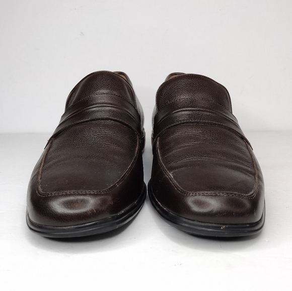 Cole Haan Nike Air Men\'s Brown Leather Office Penny Slip On Loafers Size 11.5 main image 11